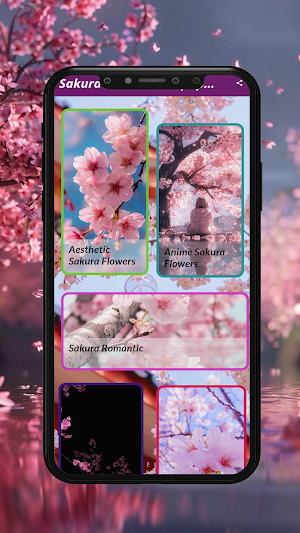 Sakura Flowers Wallpapers Screenshot 1