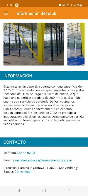 Deportes San Andrés y Sauces Screenshot 0