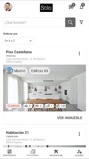 Stilo Administración Screenshot 0