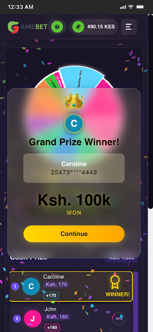 GameBet Screenshot 2