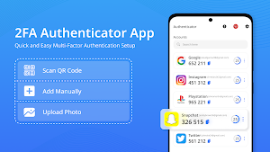 Authenticator app - 2 factor Screenshot 2