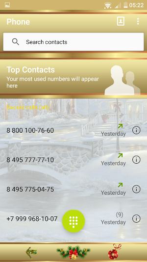 new Year | Xperia™ Theme Screenshot 2