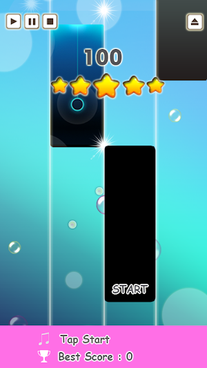 Cris mj piano game Screenshot 1