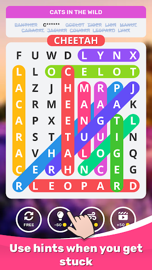 Word Search Puzzle Game Screenshot 2