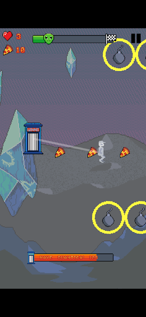 Jetpack Pizza Alíen Screenshot 2