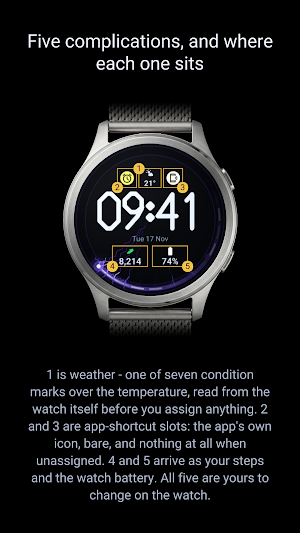 Arcline Digital Watch Face Screenshot 0