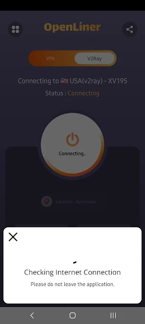 VPN OpenLiner -Safe & Fast VPN Screenshot 2