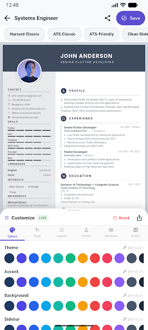 Resume Builder: CV Maker Screenshot 3