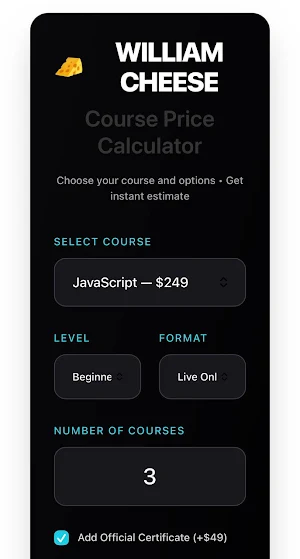 William App Company Screenshot 0