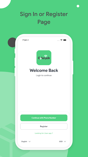 GoferJek-Service Provider Screenshot 0