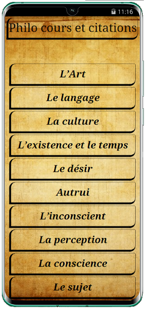 Philo cours et citations Screenshot 2