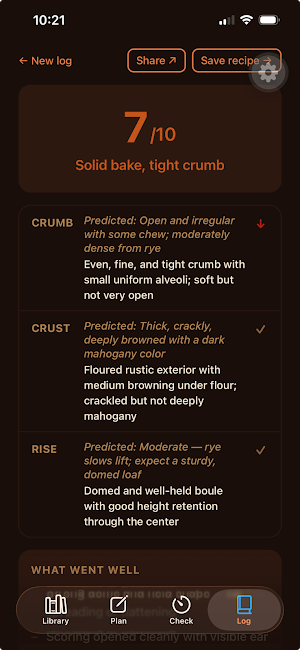 BreadAdvisor — Plan & Bake Screenshot 1
