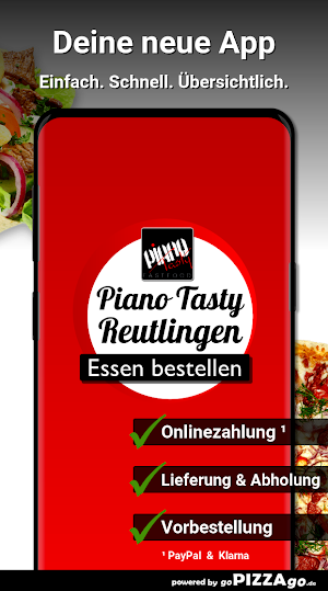 Piano Tasty Reutlingen Screenshot 0