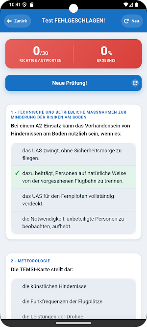 Drohnenführerschein A2 Screenshot 3