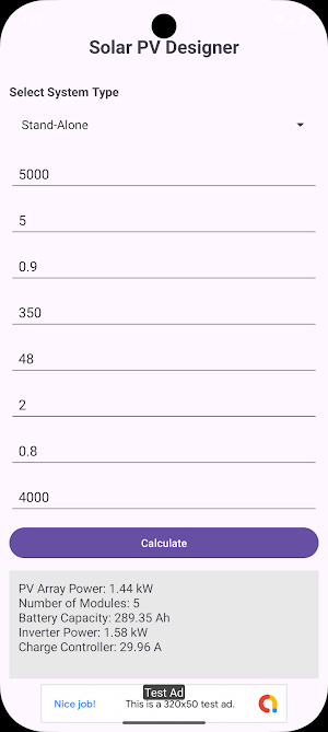 Solar PV Designer Screenshot 0