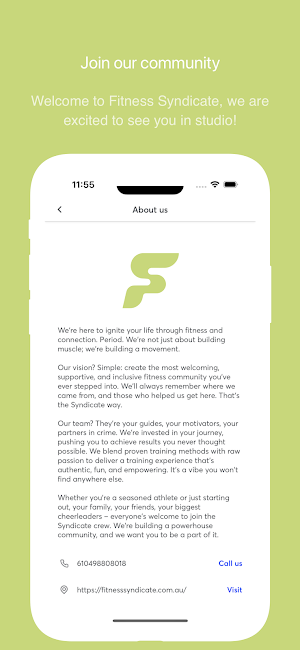 Fitness Syndicate Screenshot 2