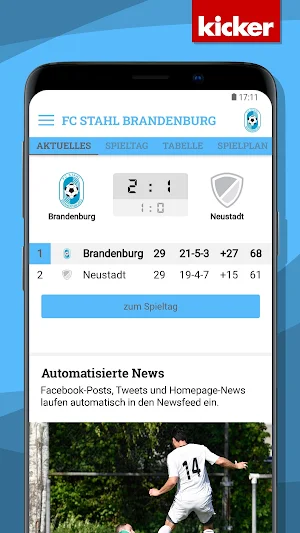 FC Stahl Brandenburg Screenshot 2