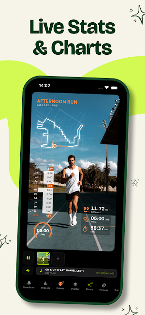 RunCut: Run & Ride Video Maker Screenshot 1