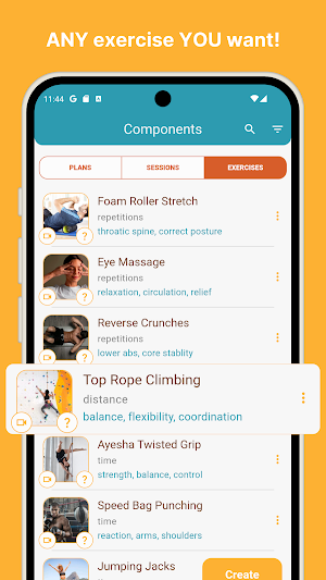Bravora: Custom Workouts Screenshot 1