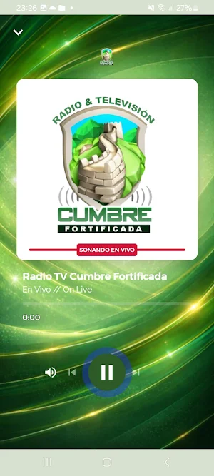 Radio TV Cumbre Fortificada Screenshot 1