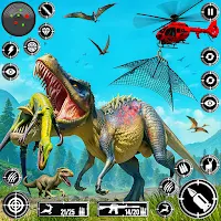 Dino World Sniper Hunting 3D