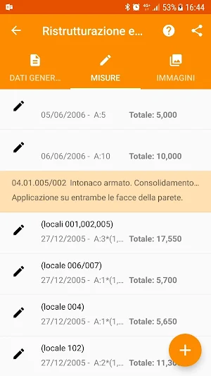 App LibrettoMisure Screenshot 0