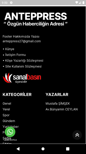 ANTEP PRESS Screenshot 2