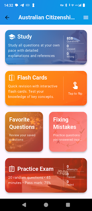 Australia Citizenship Test 25 Screenshot 0