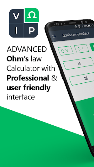 Ohms Law Calculator - Electrical Ohm Calculator Screenshot 0