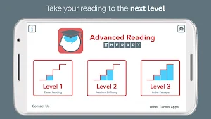 Advanced Reading Therapy Screenshot 0
