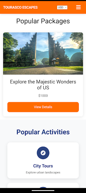 Tourasco Escapes Screenshot 1