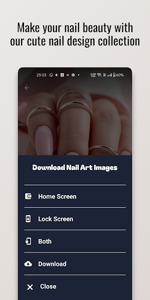 Soft Dots Nail Polish Design Screenshot 2