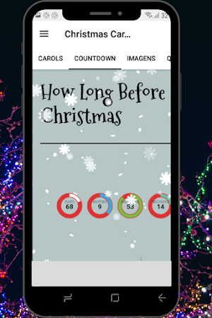 Christmas Countdown App Clock Screenshot 0