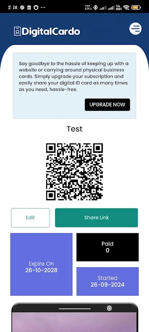 Digital Cardo Screenshot 0