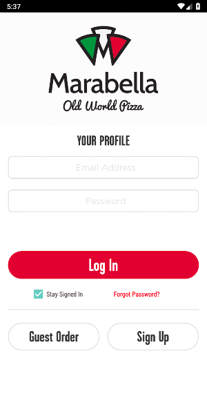 Marabella Old World Pizza Screenshot 0