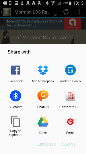 Mormon LDS Radio Stations Screenshot 3