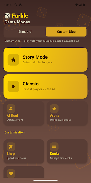 Farkle - Medieval Dice Game Screenshot 2