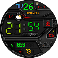 DIGI VARNUMA WS57 Watch face