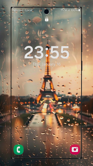Rainy City Live Wallpaper Screenshot 0