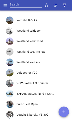 Types of helicopters Screenshot 0
