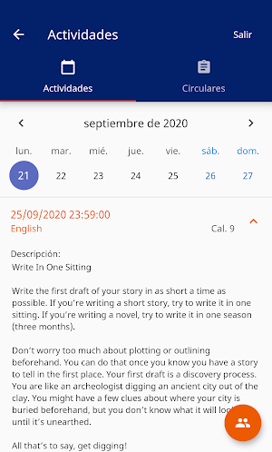 Colegio Belmont Screenshot 2
