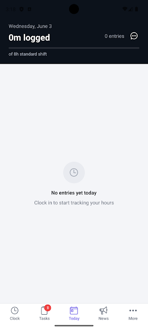 Bradway Timekeeper Screenshot 3