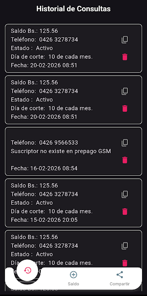 Saldo Venezuela Screenshot 1