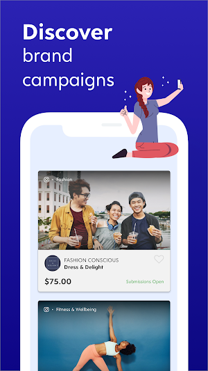 Partipost: Join influencer campaigns Screenshot 1