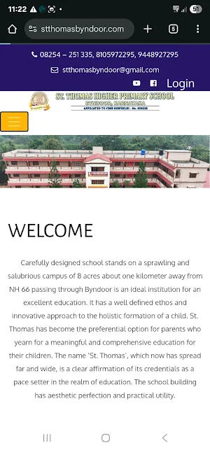 St.Thomas School Byndoor Screenshot 2
