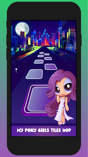 My Little Tiles Hop Pony Game Screenshot 1