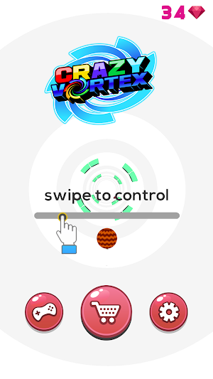 Crazy Vortex, Roll the ball an Screenshot 0