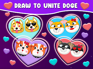 Doge in Love: Draw Puzzle Screenshot 2