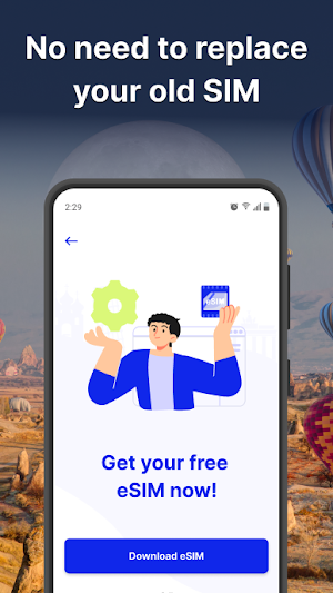 BetterRoaming: eSIM for Travel Screenshot 1