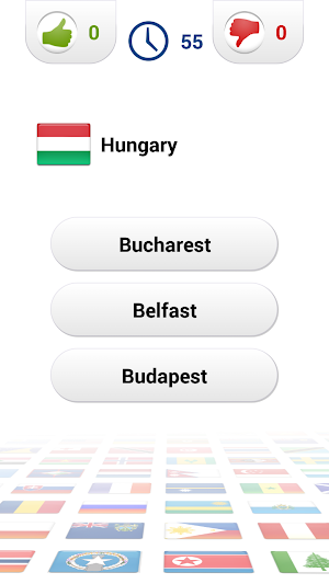 Capital Quiz Screenshot 1